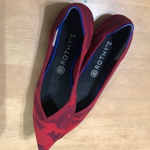 Rothy’s  Red Camo size 10